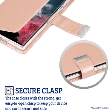 Samsung Galaxy S24 Ultra Compatible Case Cover With Rich Diary - Brown